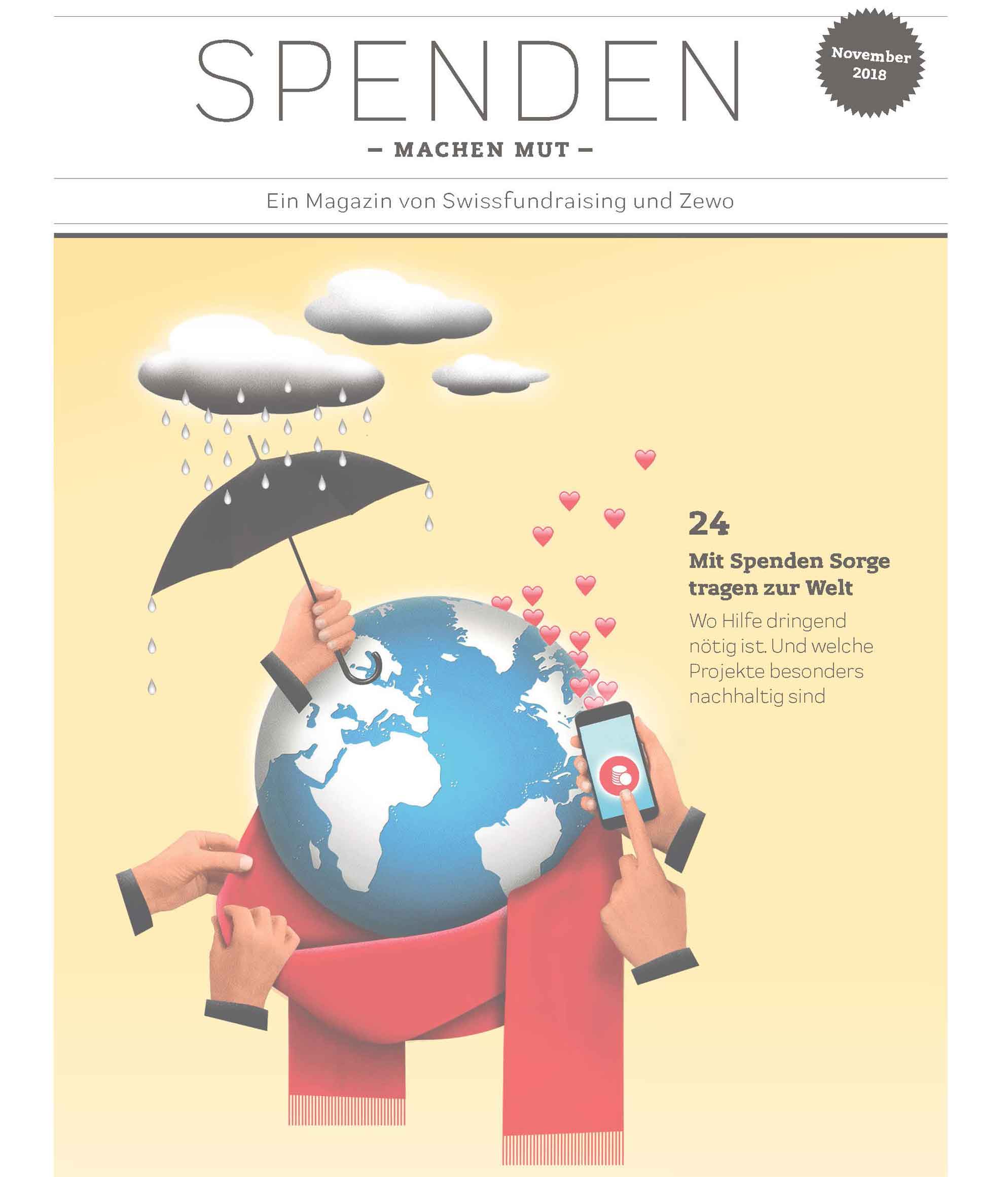 Spendenmagazin 2018